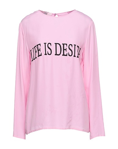 ALBERTA FERRETTI Top Pink 87% Viscose, 13% Silk