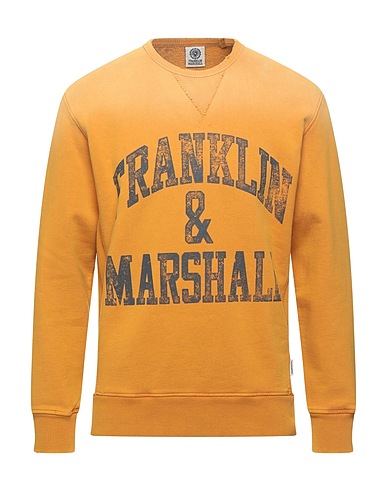 FRANKLIN & MARSHALL Sweatshirt Marigold 100% Cotton
