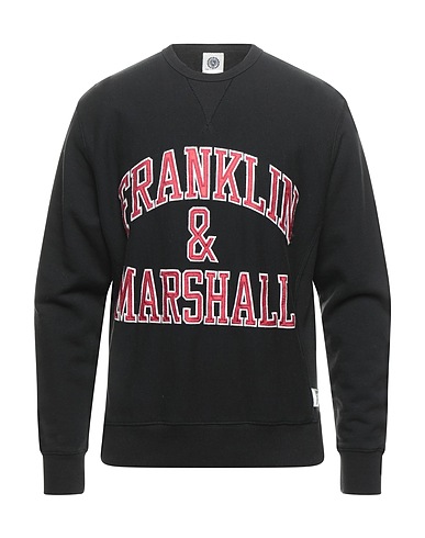FRANKLIN & MARSHALL Sweatshirt Black 100% Cotton