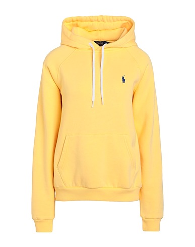 POLO RALPH LAUREN スウェット FLEECE PULLOVER HOODIE
 イエロー コットン 84% / ポリエステル 16%