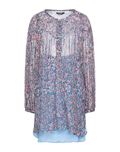 ISABEL MARANT Seidentop Blau 100% Seide