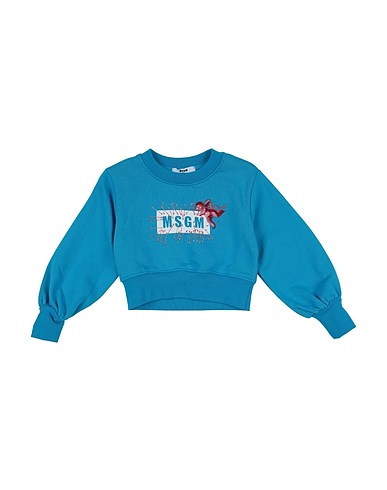 MSGM Sweatshirt Azure 100% Cotton