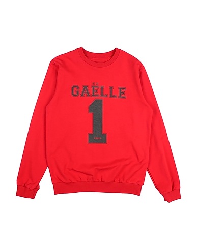 GAëLLE Paris Sweatshirt Red 95% Cotton, 5% Elastane