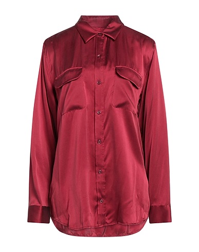 EQUIPMENT Silk shirts & blouses Burgundy 100% Silk