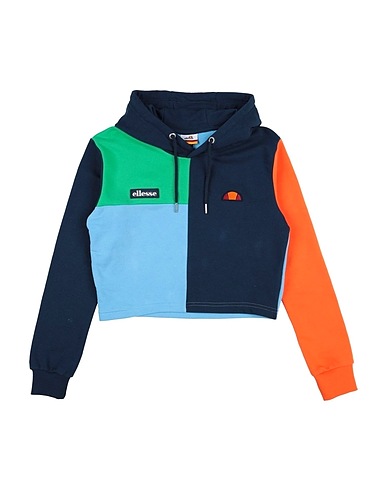 ELLESSE Hooded sweatshirt Midnight blue 85% Cotton, 15% Polyester