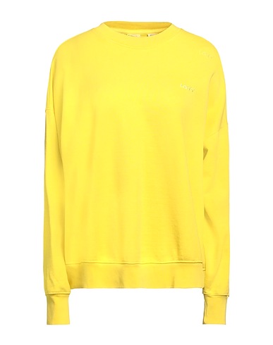 LEVI'S Sweatshirt WFH SWEATSHIRT Limettengrün 100% Baumwolle