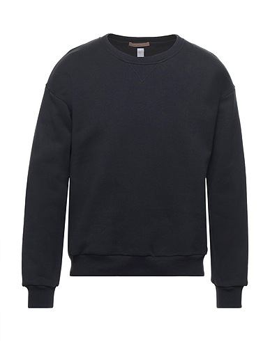 ELEVENTY Sweatshirt Midnight blue 90% Cotton, 10% Viscose