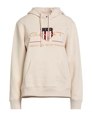 GANT Hoodie Beige 78% Baumwolle, 22% Polyester