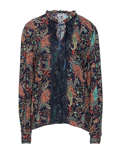 LIU •JO Top Midnight blue 100% Viscose, Polyester