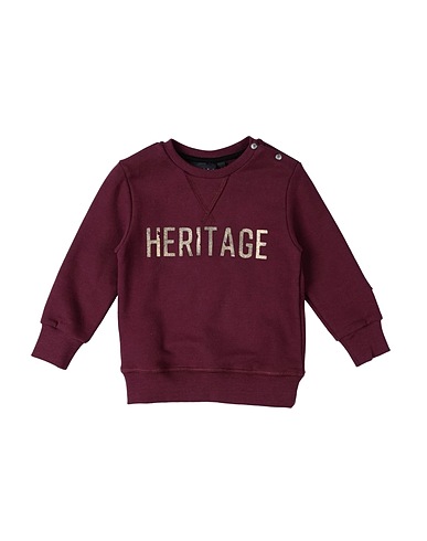PLEASE Sweatshirt Burgundy 100% Cotton