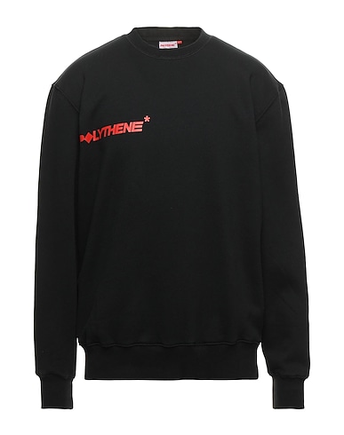 POLYTHENE* Sweatshirt Black 72% Cotton, 28% Polyester