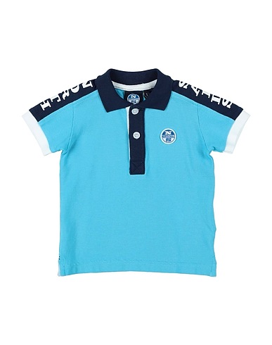 NORTH SAILS Polo Turquoise 100% Coton