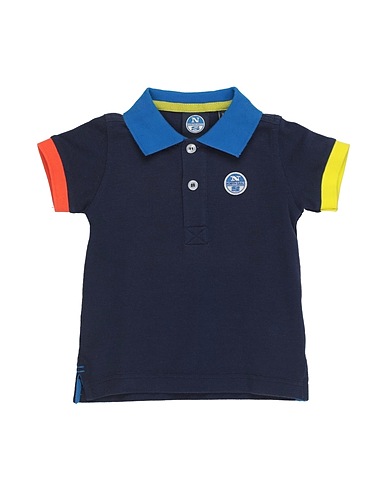 NORTH SAILS Polo Blu navy 100% Cotone