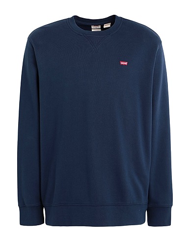 LEVI'S Sweatshirt NEW ORIGINAL CREW
 Midnight blue 100% Cotton