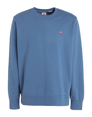 LEVI'S Sweatshirt NEW ORIGINAL CREW
 Slate blue 100% Cotton