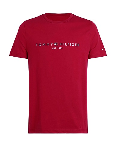 TOMMY HILFIGER T-shirt TOMMY LOGO T-SHIRT
 Porpora 100% Cotone