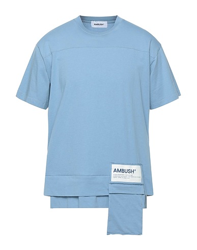 AMBUSH T-shirt Celeste 100% Cotone