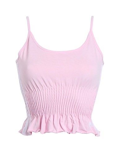 ADIDAS ORIGINALS Top SMOCKED TOP  
 Pink 100% Cotton