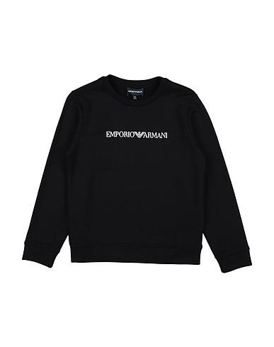 EMPORIO ARMANI Sweatshirt Midnight blue 67% Modal, 33% Cotton