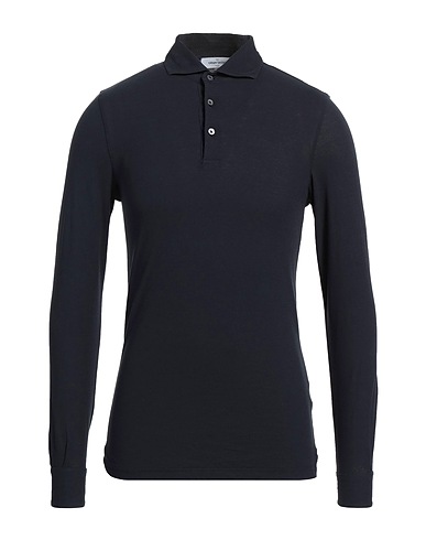 GRAN SASSO Polo shirt Midnight blue 100% Cotton
