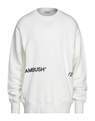 AMBUSH Sweatshirt White 100% Cotton, Polyester
