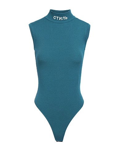 HERON PRESTON TOPS & TEES Deep teal 72% Viscose, 28% Polyester