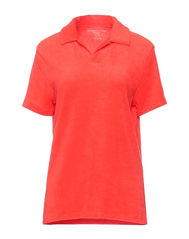 MAJESTIC FILATURES Polo shirt Red 100% Cotton