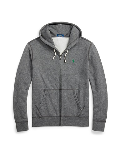 POLO RALPH LAUREN スウェット THE RL FLEECE HOODIE
 グレー コットン 60% / ポリエステル 40%