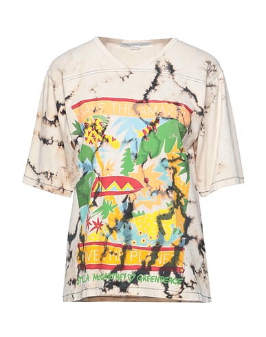 STELLA McCARTNEY T-shirt Beige 100% Cotton