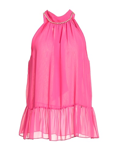 ANNARITA N Top Fuchsia 100% Polyester