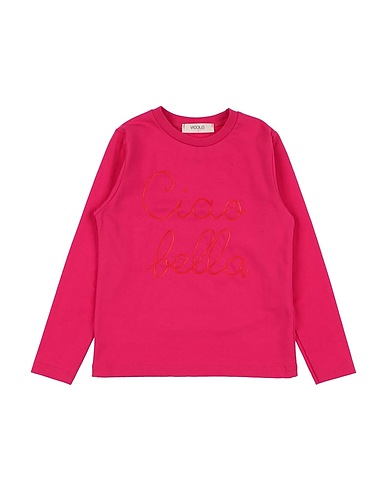 VICOLO T-shirt Fuchsia 90% Cotton, 10% Elastane