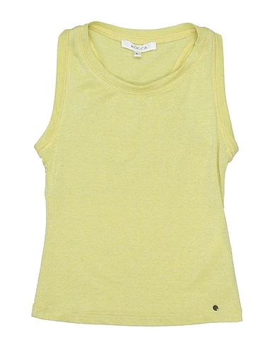 KOCCA Tank top Lime green 68% Viscose, 13% Polyester, 12% Polyamide, 7% Elastane