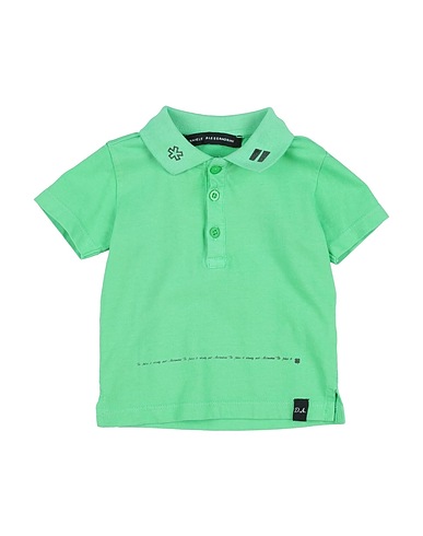 DANIELE ALESSANDRINI Polo Vert 95% Coton, 5% Élasthanne