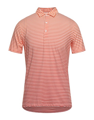 MAJESTIC FILATURES Poloshirt Orange 100% Baumwolle