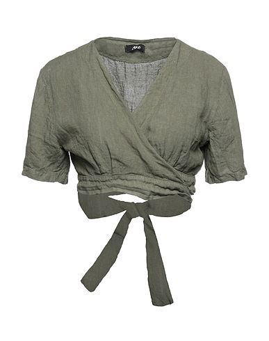 AKÈ Coprispalle Verde militare 100% Lino