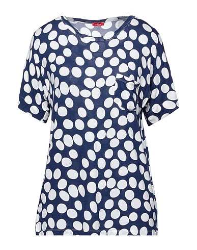 ALTEA T-shirt Midnight blue 94% Viscose, 6% Elastane