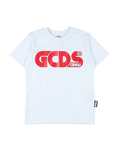 GCDS MINI T-shirt Bianco 100% Cotone