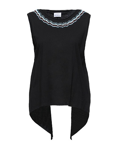P.A.R.O.S.H. Top Nero 100% Cotone