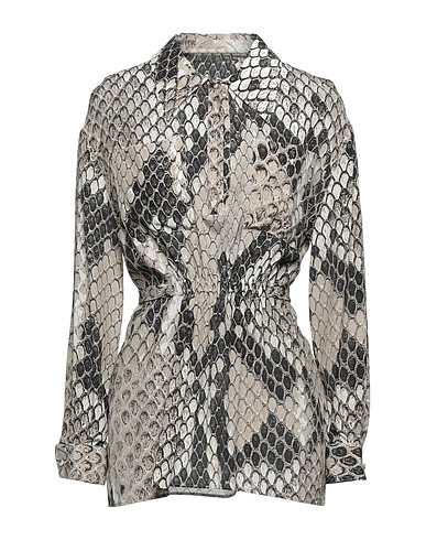 ROBERTO CAVALLI Blouse Grey 100% Silk
