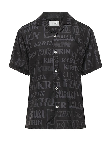 KIRIN PEGGY GOU Patterned shirts & blouses Black 100% Polyester