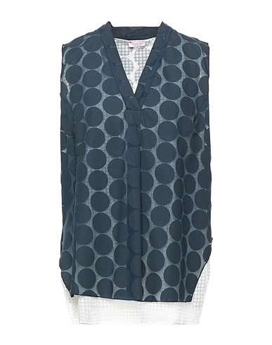 ROSSOPURO Top Midnight blue 55% Cotton, 45% Polyester
