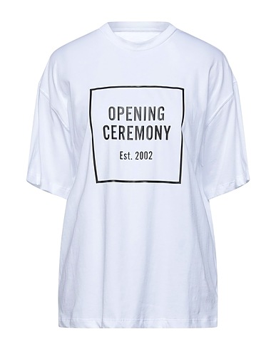 OPENING CEREMONY T-Shirt Weiß 100% Baumwolle