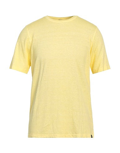 GRAN SASSO T-shirt Giallo 96% Lino, 4% Elastan