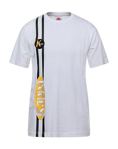 KAPPA T-shirt White 100% Cotton