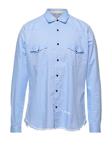 DNL Shirts Sky blue 100% Cotton