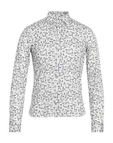 ROSSOPURO Patterned shirt White 100% Cotton