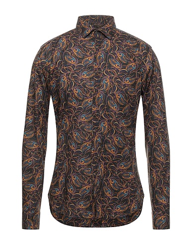 LIBERTY ROSE Camicia fantasia Nero 100% Cotone