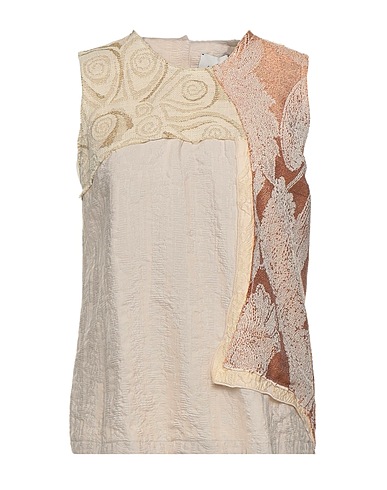 ALYSI Top Beige 86% Cotton, 10% Viscose, 2% Polyamide, 2% Metallic fiber, Acrylic