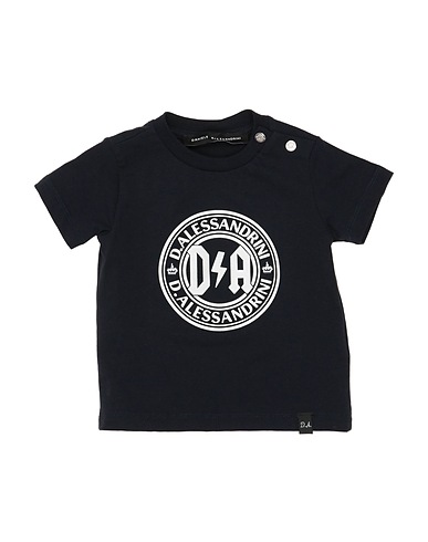 DANIELE ALESSANDRINI T-Shirt Nachtblau 95% Baumwolle, 5% Elastan