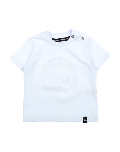DANIELE ALESSANDRINI T-shirt White 95% Cotton, 5% Elastane